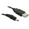 DELOCK kabelis USB Maitinimo laidas iki 3,1 mm
