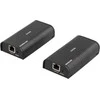 DELTACO Ethernet HDMI plėstuvas, iki 120 m 1080p su Cat6, Juodas / HDMI-221