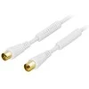 Goobay Kabelis DELTACO TV antenos, 75 Ohm, 2m, baltas / AN-102