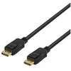 DELTACO „DisplayPort“ kabelis, 5 m, 4K UHD, DP 1.2, juodas DP-1050D
