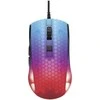 Deltacoimp Pusiau permatoma DELTACO GAMING žaidimų pelė, DM310, RGB, itin lengva, juoda / GAM-144
