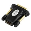 DELTACO HDMI adapteris, Full HD 60Hz, HDMI 19 kontaktų lizdas į DVI-D kištuką, auksininės jungtys HDMI-11