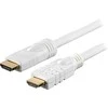 DELTACO aktyvus HDMI kabelis, 4K, Ultra HD, HDMI A ha, 15m, baltas / HDMI-1151