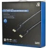 DELTACO aktyvus HDMI laidas, 4K, Ultra HD, HDMI Type A ha, auksinis dengtas, 20m, juodas / HDMI-1200