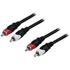 Audio kabelis DELTACO 2xRCA ha - ha, 15m / MM-114