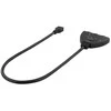 DELTACO HDMI jungiklis, 3 įėjimai į 1 išėjimą, 4K esant 60 Hz dažniui, 0,5 m laidas, 7.1 garsas, Ultra HD, juodas / HDMI-7044