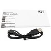 Deltaco HDMI jungiklio instrukcija ir USB maitinimo kabelis