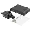 Konverteris DELTACO HDMI į SCART, juodas / HDMI-SCART2