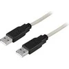 Kabelis DELTACO USB 2.0, A tipo vyriškas - A tipo vyriškas, 3m / USB2-9