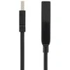 DELTACO PRIME USB pratęsimo laidas, aktyvus, USB 2.0, 7m, juodas USB2-EX7M