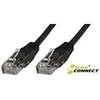 MicroConnect U/UTP CAT5e 10M Juodas PVC - UTP510S