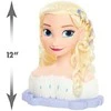 Maki Lėlė Didelė Plaukų Šukavimo Ir Formavimo Galva Prabangi Princesė Disney Elsa Frozen +priedai
