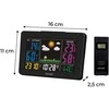 Denver WS-540BLACK skaitmeninė oro stotelė Juoda AC-Baterija