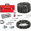 Vamzdžių valymo mašina R600,komplektas 16mm+22mm spiralės, Rothenberger