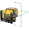 Kryžminis lazerinis nivelyras DeWalt DCE0825D1G žalias