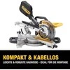 Akumuliatorinės skersinio pjovimo staklės DeWalt DCS365N-XJ