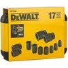 Smūginių sukimo galvučių komplektas DeWalt DT7506; 17 vnt.