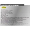Elektrinis vibracinis šlifuoklis Dewalt DWE6411-QS
