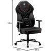 Žaidimų kėdė Diablo X-Gamer, Juodos spalvos
