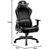 Žaidimų kėdė Diablo X-One 2.0 Gaming Chair Normal, Juodos spalvos