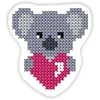 Diamond Dotz DIAMOND DOTS kūrybinis rinkinys piešimas deimantais LOVE YOU CHUMS, 3 lipdukai, DTZ12.037