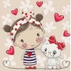Diamond Dotz Deimantinė mozaika Good friends, 28X28 cm