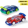 Dickie Streets N Beatz interaktyvus lenktyninis automobilis su Sound Light muzikos sistema