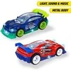Dickie Streets N Beatz interaktyvus lenktyninis automobilis su Sound Light muzikos sistema