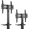 Equip Grindų laikiklis televizoriui 32"-55"/35kg 1TFT 1Abl. Juodas