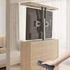 Laikiklis Equip įrengti 37-65" variklį. Televizoriaus keltuvą galima valdyti nuotoliniu būdu