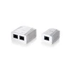 Equip 235112 šakutės lizdas RJ-45 Balta
