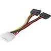 Digitus ASSMANN SATA maitinimo Y laidas, IDE (moleksas) -2x SATA, AK-430400-002-S