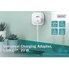 Digitus USB-C sieninis įkroviklis DA-10196 Baltas, 20 W