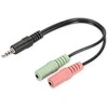Digitus Telefonas RJ10 4P4C - RJ10 4P4C (AK-460101-020-S)