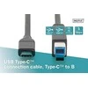 Assmann Electronic ASSMANN USB Type-C jungties kabelis tipas C iki B M/M 1.8m 3A 5GB 3.0 Versija CE bl