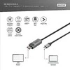 „Digitus“ | Dvikryptis adapterio kabelis | DB-300334-010-S | USB-C į DisplayPort
