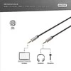 Digitus Skaitmenas | AUX garso kabelis stereo | DB-510110-018-S | 3,5 mm lizdas iki 3,5 mm lizdas 3,5 mm stereo kištukas | 3,5 mm stereo kištukas