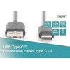Assmann Electronic ASSMANN USB tipo C jungiamasis kabelis, tipas C į A