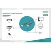 Kabelis USB Digitus USB-A - USB-B 1 m Juodas (AK-300105-010-S)