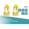 Digitus CAT 6A S / FTP PATCH CORD10P AWG CAT 6A S / FTP PATCH CORD10P AWG