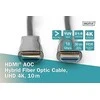 „Assmann“ elektroninis ASSMANN jungiamasis kabelis HDMI hibridinis šviesolaidinis „Premium HighSpeed Ethernet“ AOC 4K 60Hz UHD tipas HDMI A/HDMI AM/M 15m