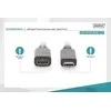 Assmann Electronic ASSMANN USB Type-C ilgintuvas Type-C - C