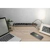 Digitus | Office Power Strip | DA-70624 | Sidabrinis/Juodas