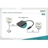Assmann Electronic DIGITUS USB Type-C to HDMI Adapteris 4K/30Hz kabelio ilgis: 19,5 cm juodas