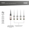 Digitus DIGITUS Kabelis QSFP+ to 4XSFP+ 40G DAC 3.0m juodas