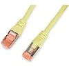 Digitus Patrikas CAT6, S-FTP, 0,5 m, geltona, 10 vienetų (DK- 1644 -005- Y- 10)