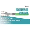 Assmann Electronic DIGITUS CAT 8.2 S/FTP montavimo kabelis 500m Simplex Dca