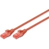 DIGITUS UTP LAN kabelis, patch 6 cat, 0,25m, baltas, 2xRJ45, DK-1617-0025/WH