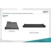 „Digitus“ | Fiksuota lentyna stelažams | DN-19 TRAY-1-SW | Fiksuoto montavimo lentynas galima lengvai sumontuoti ant dviejų priekinių 483 mm (19 colių) profilio bėgelių jūsų 483 mm (19 colių) tinklo arba serverių spintoje. Dėl stabilaus, perforuoto plieno lakšto, pasižyminčio didele apkrova, jie yra optimalus paviršius komponentams, kurie nėra tinkami 483 mm (19 colių) | Juodas