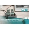 Assmann Electronic DIGITUS NVMe Clone Station USB3.1 Gen2 Type-C NVMe M.2 SSD korpusas